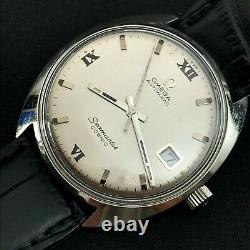 1960's Vintage OMEGA Seamaster COSMIC Cal. 565 SS 35mm Date Automatic Mens Watch