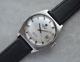 1970 Vintage Tissot Pr516 Automatic Date Steel Silver Leather Watch