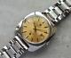 1972 Vintage Tissot Seastar Automatic Date Gold Dial Steel Rare Watch