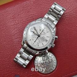 2007 Mint Omega Speedmaster 3513.30 Silver Automatic box and papers