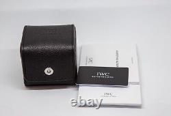 2024 New Unworn IWC Portofino Automatic Steel IW356517 Dress Watch Leather Strap