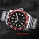 41mm Parnis Black Dial Sapphire Glass 21 Jewels Miyota 8215 Automatic Mens Watch