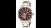 98a140 Men S Bulova Automatic Rose And Silver Link Watch