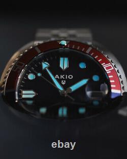 AKIO Turtle Automatic Divers Watch, NH35 Seiko Movement