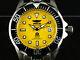 All New! Invicta Men's 300m Grand Diver Automatic Yellow Dial Ss Bracelet Watch