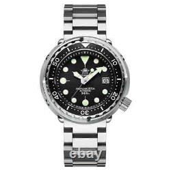 Addiesdive 47mm mens automatic dive watch 300m water resistance