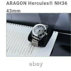Aragon automatic watch hercules 43mm