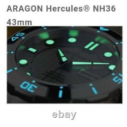 Aragon automatic watch hercules 43mm