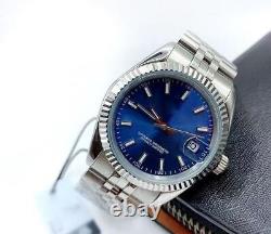 Ask For Pictures Datejust Automatic Waterproof Watch Blue Dial Inc Box Papers