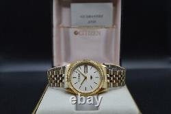August 1995 Boxed Vintage Men's Citizen Eagle 7 Very Rare Gold Automatic Watch