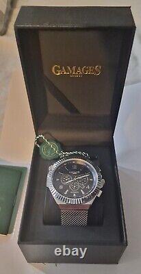 Automatic Mens Gamages London Opulent Sports Steel Watch Silver (BRAND NEW)