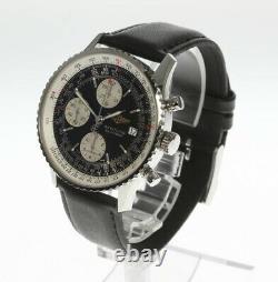 BREITLING Old Navitimer A13324 Chronograph Automatic Leather Men's Watch 469230