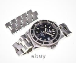 BREITLING Super Ocean A17391 black Dial SS Automatic Men's Watch S#100871