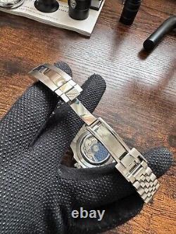 Batman Mod Custom Watch Seiko Nh35A Automatic Movement Sapphire Glass