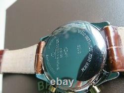 Baume & Mercier Automatic Chronograph Baumatic 6103 Gold & Ss 40j Men's Watch