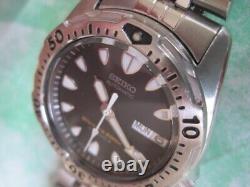 Black Prospex Dial 2008 Seiko 7S26-0010 Automatic Divers Watch SKX001 Serivced