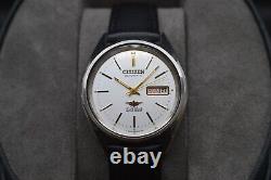 Boxed September 1990 Vintage Men's Citizen Eagle 7 Rare Automatic Watch