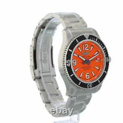 Breiting Superocean Automatic 42 A17366 Orange Dial Box and Papers Unworn 2021