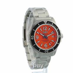 Breiting Superocean Automatic 42 A17366 Orange Dial Box and Papers Unworn 2021