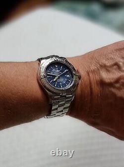 Breitling Colt Automatic A17380 41MM Blue Dial Steel