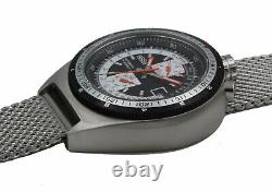 Bullhead Wristwatch Black Automatic Watch Retro Style Men's 21 Jewellery Ø 48 MM