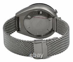 Bullhead Wristwatch Black Automatic Watch Retro Style Men's 21 Jewellery Ø 48 MM