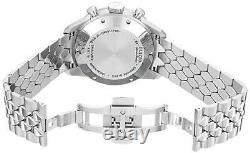 Bulova Accu Swiss 63C119 Men's Murren Day Date Automatic Chronograph Watch