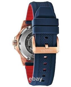 Bulova Men's Automatic Marine Star Blue Dial Blue Silicone Strap Watch 98A227