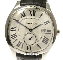 CARTIER Drive de Cartier Date Silver Dial Automatic Men's Watch 542586