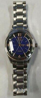 CCCP Sputnik Slava Automatic Watch with Stainless Steel Bracelet Blue