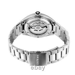 Cestrian Master Series Blue Dial Steel Bracelet Automatic Mens Watch