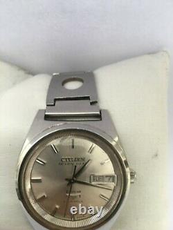 Citizen Mens Automatic 7 Crystal Seven Vintage 21 jewels Water Res 70300450