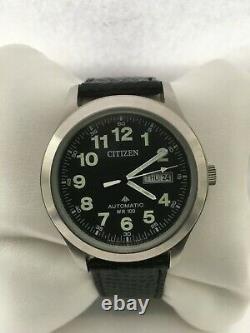 Citizen Mens Automatic Promaster 100 MT WR Day & Date Arabic Dial Watch 8200-S8