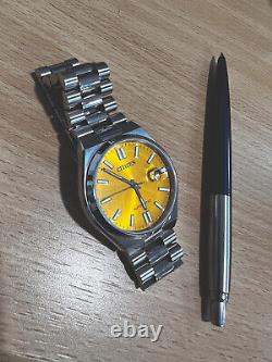 Citizen NJ0150-81Z Automatic Watch Tsuyosa Yellow Japan Rare