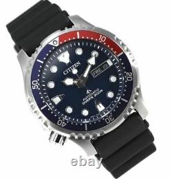 Citizen Promaster Automatic Divers Rubber Blue Dial Mens Watch NY0086-16L