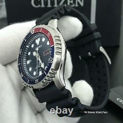 Citizen Promaster Automatic Mens Pepsi 200m Divers Watch NY0086-16LE Brand New
