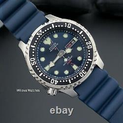 Citizen Promaster Mens Automatic Blue Dial Divers Watch NY0040-17LE Latest Model
