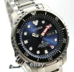 Citizen Promaster Titanium Automatic Men's 200m Diver's Watch Ny0100-50m New