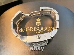 DE GRISOGONO INSTRUMENTO No UNO Stunning Full Size Swiss Automatic Mens Watch