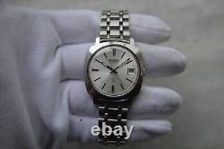 December 1974 Rare Vintage Seiko 7005 7130 Automatic Original Bracelet Watch