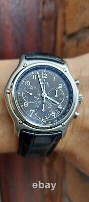 EBEL 1911 Discovery Chronograph Day/Date Silver Men's Automatic Watch