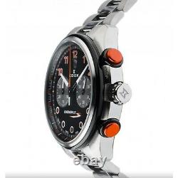 EDOX 08005 3NOM NOO Men's Chronorally-S Black Automatic Watch