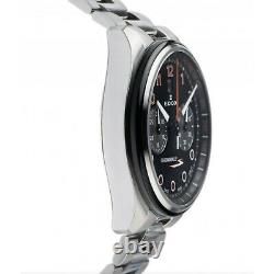 EDOX 08005 3NOM NOO Men's Chronorally-S Black Automatic Watch
