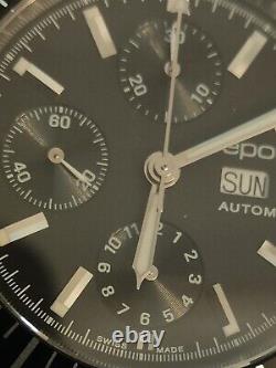 Epos Switzerland Mens Automatic Chronograph Divers Watch 3365 Top 7750 Stunning