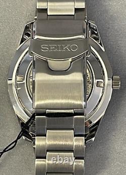 Ex-Display Seiko 5 Sports Automatic Silver Steel Mens Watch SRPB81K1 RRP £399