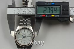 Exc+5 Seiko 5 Automatic Watch SNXJ89 7S26-0500 Datejust Silver From JAPAN