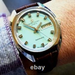 Favre Leuba Duomatic Automatic Vintage Swiss Watch