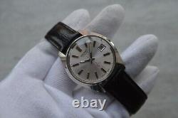 February 1971 Rare Vintage Seiko 7005 8022 Automatic Original Leather Watch