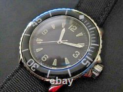 Fifty Fathoms Black Dial Automatic Mechanical Divers Watch Brand New