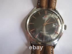 Fine Gunmetal Dial Orient Epsom 42mm Gentleman's Automatic Watch